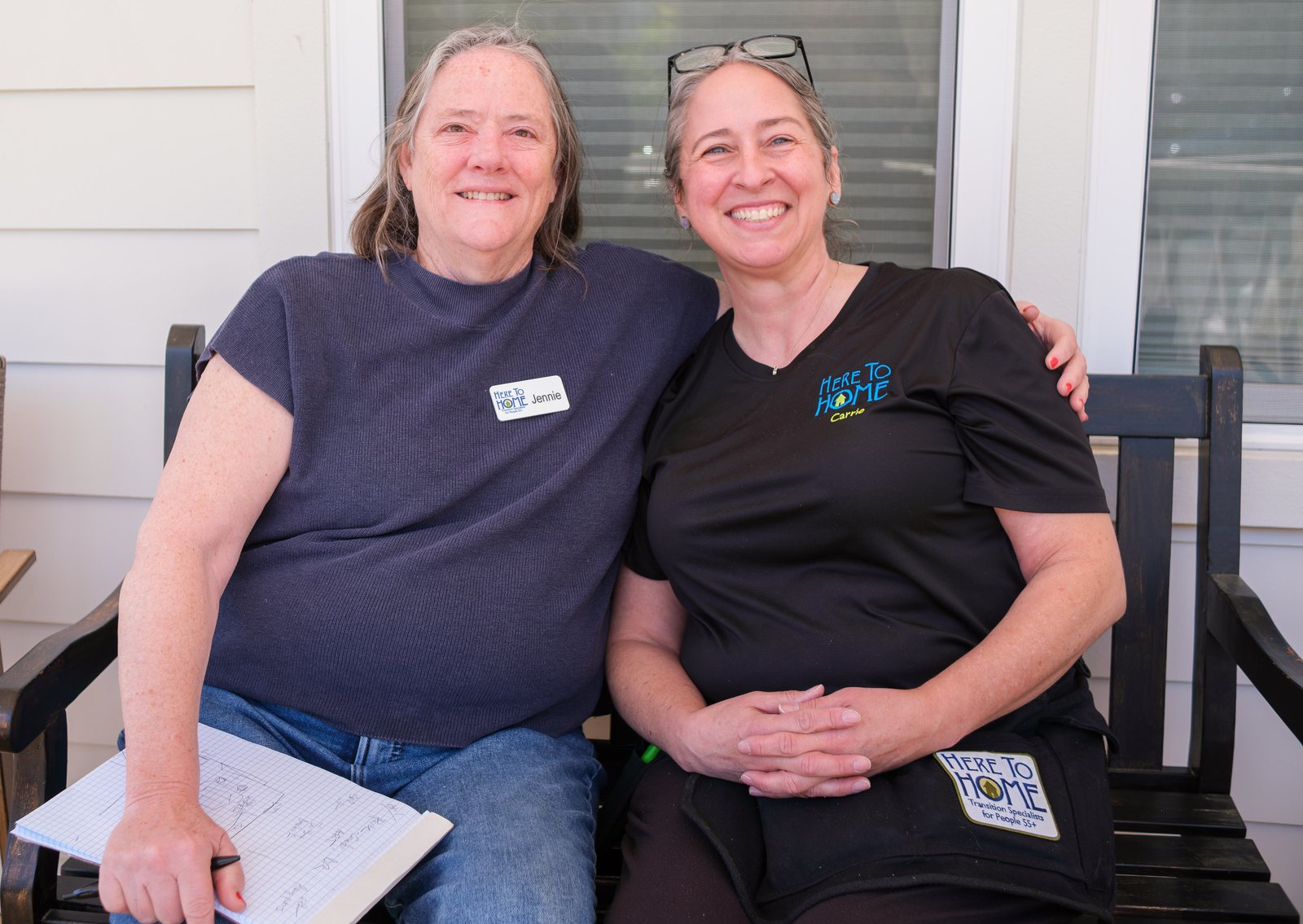 Jennie and Carrie of Here to Home