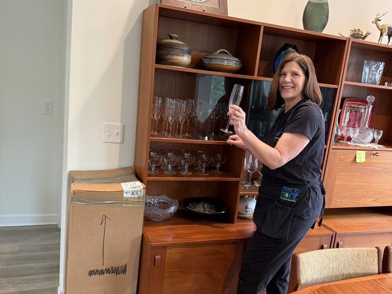 Setting up a hutch so the new space feels like home